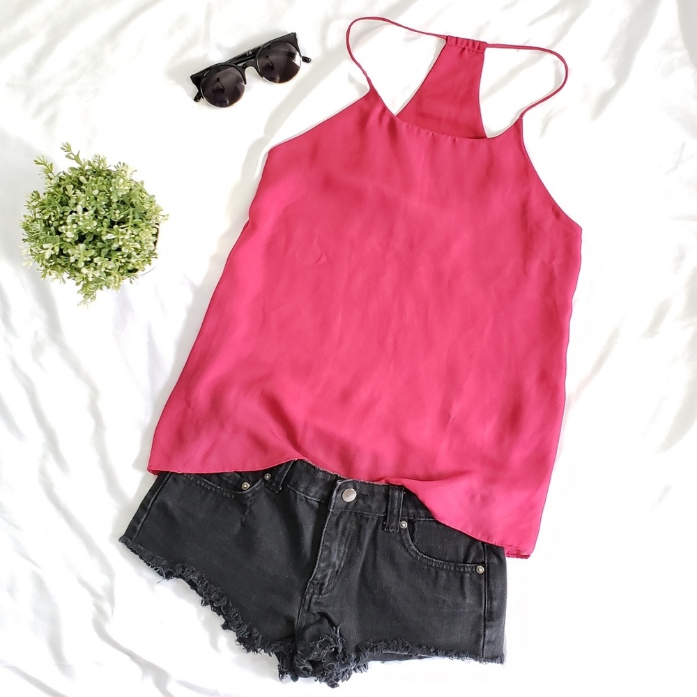 Shopaholic | Pink Summer Tank Top
